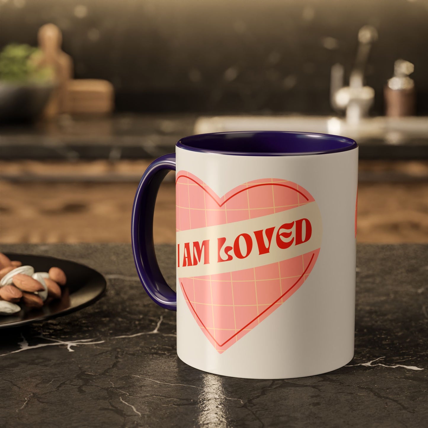 I Am Loved Heart – Accent Mug (11oz/15oz)