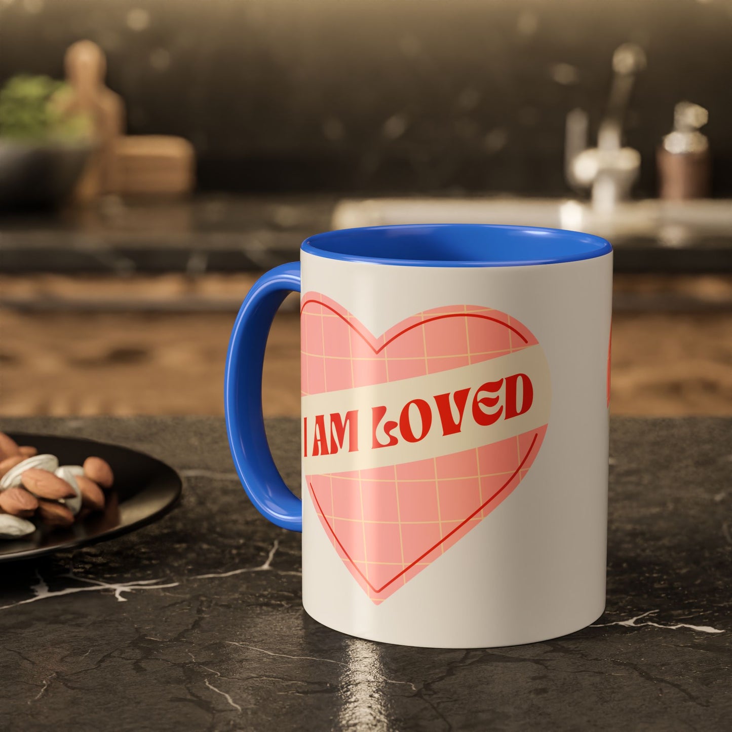 I Am Loved Heart – Accent Mug (11oz/15oz)