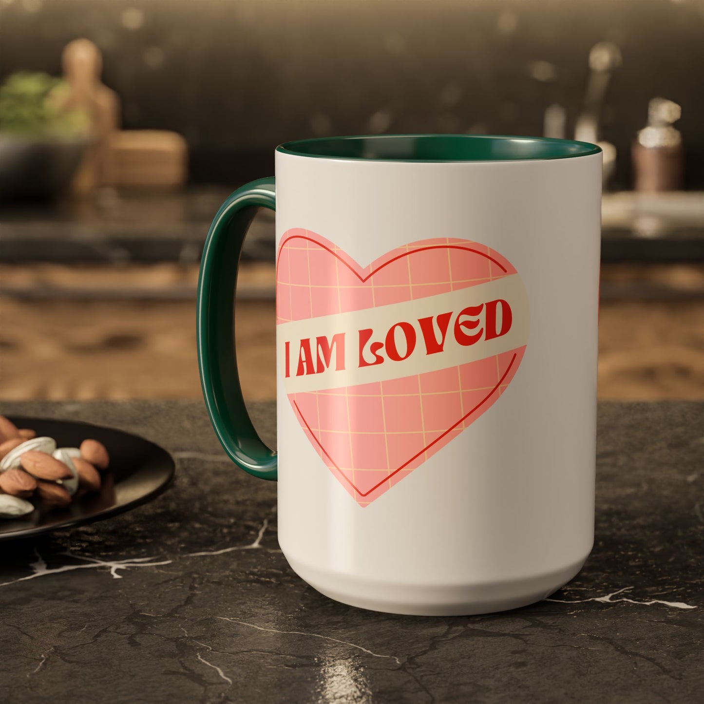 I Am Loved Heart – Accent Mug (11oz/15oz)
