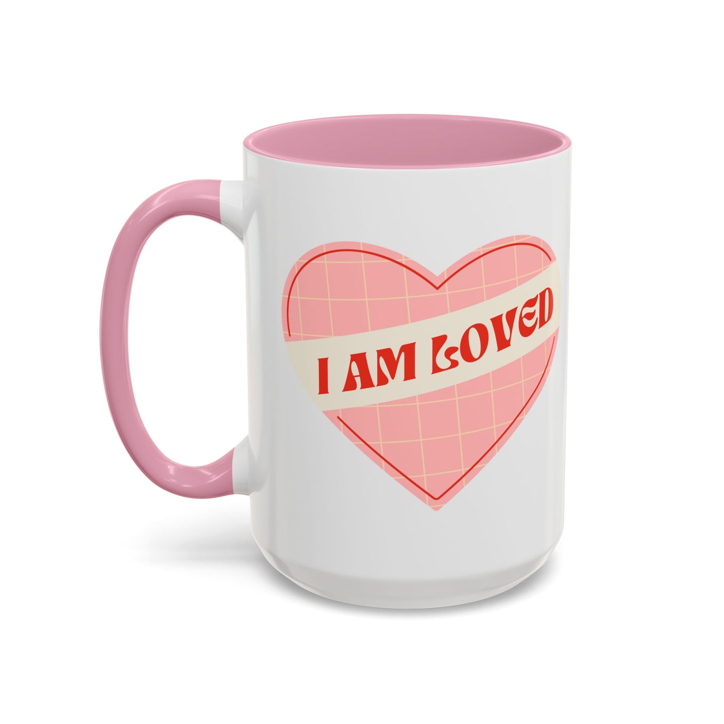 I Am Loved Heart – Accent Mug (11oz/15oz)