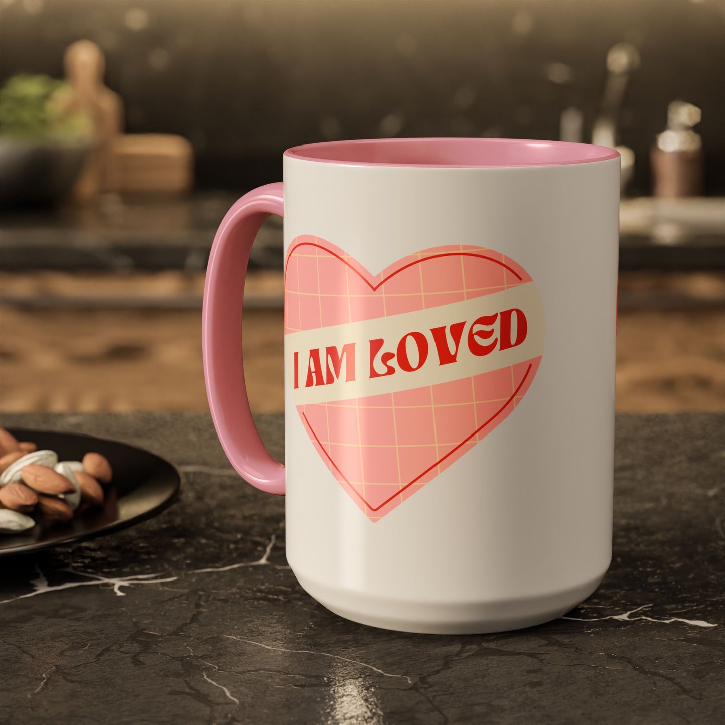 I Am Loved Heart – Accent Mug (11oz/15oz)