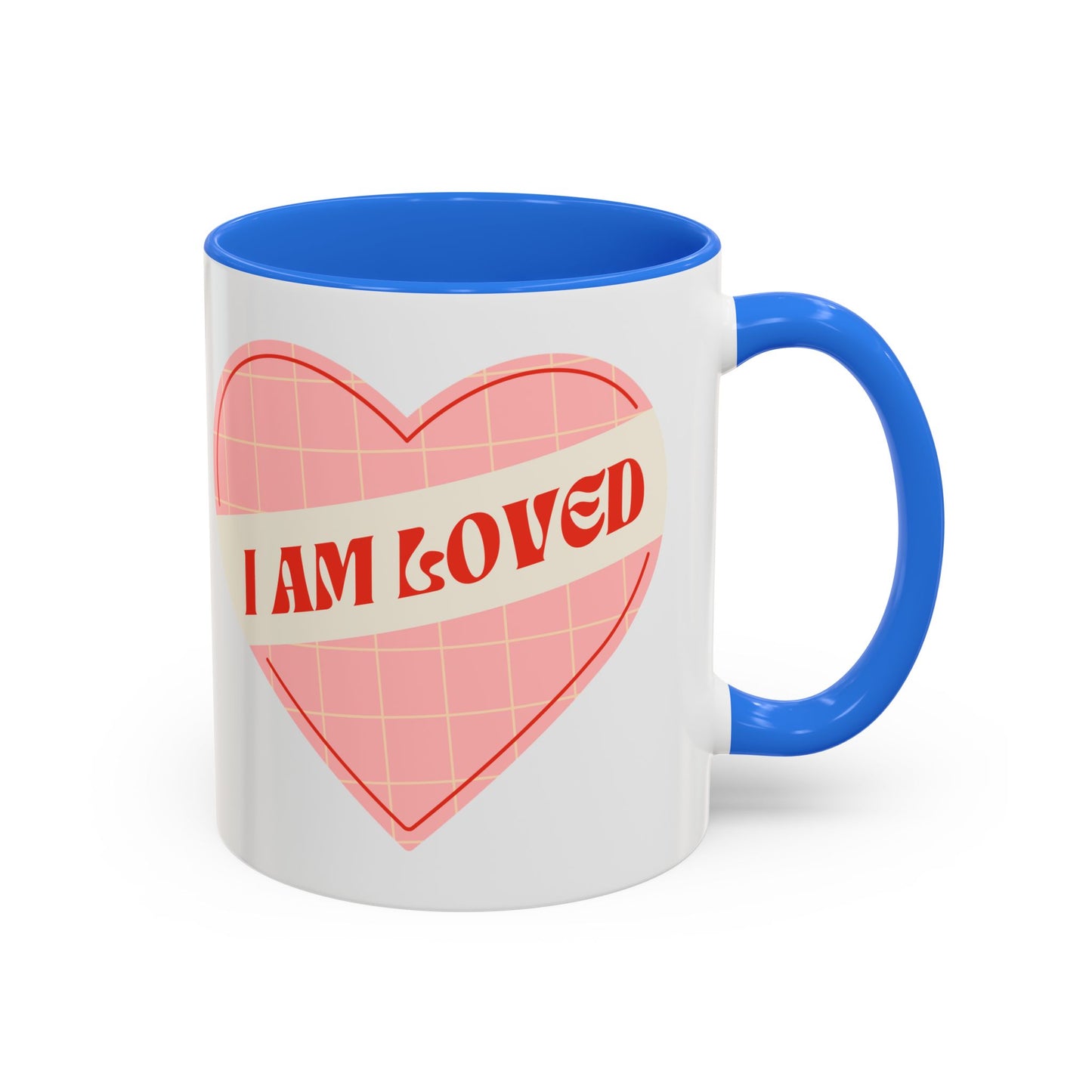 I Am Loved Heart – Accent Mug (11oz/15oz)