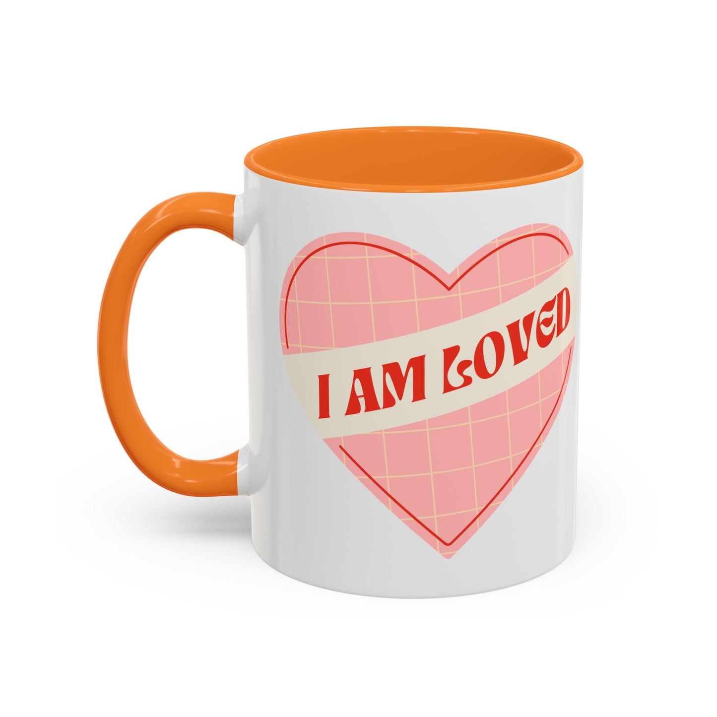 I Am Loved Heart – Accent Mug (11oz/15oz)
