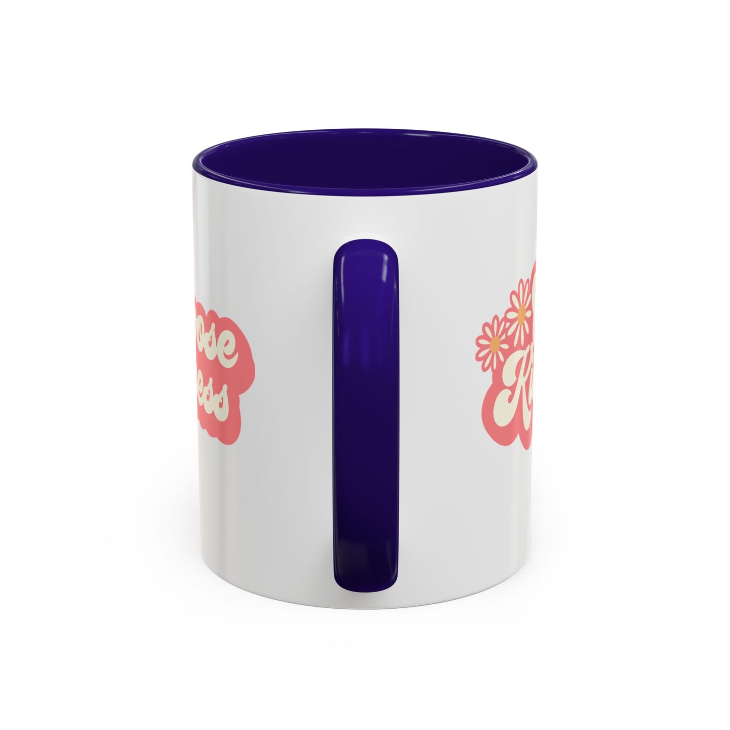 Choose Kindness Retro Accent Mug (11oz/15oz)