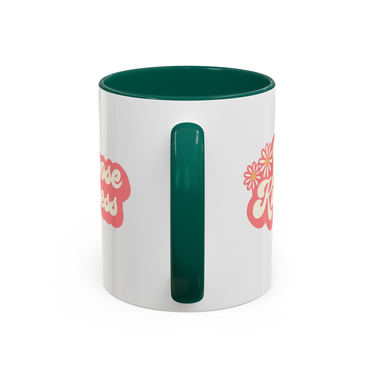 Choose Kindness Retro Accent Mug (11oz/15oz)