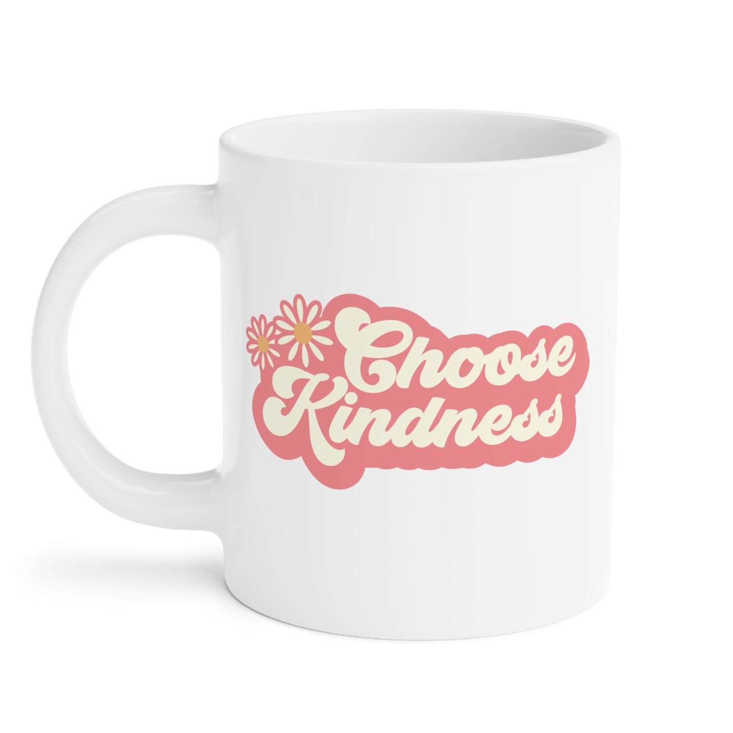Choose Kindness Coffee Mug 20oz - Inspirational Ceramic Cup, Positivity & Kindness, Empathetic Gift, Compassion Themed, Daily Reminder