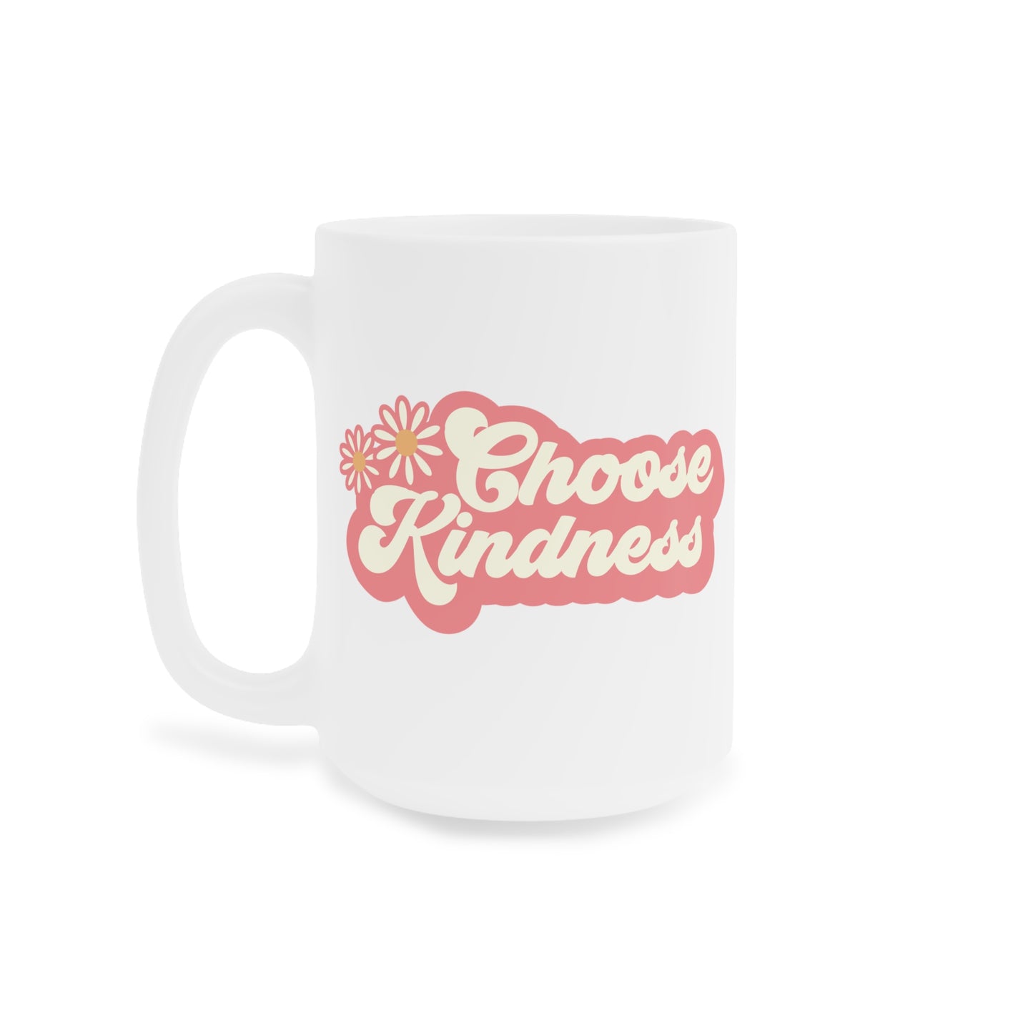 Choose Kindness Coffee Mug 20oz - Inspirational Ceramic Cup, Positivity & Kindness, Empathetic Gift, Compassion Themed, Daily Reminder