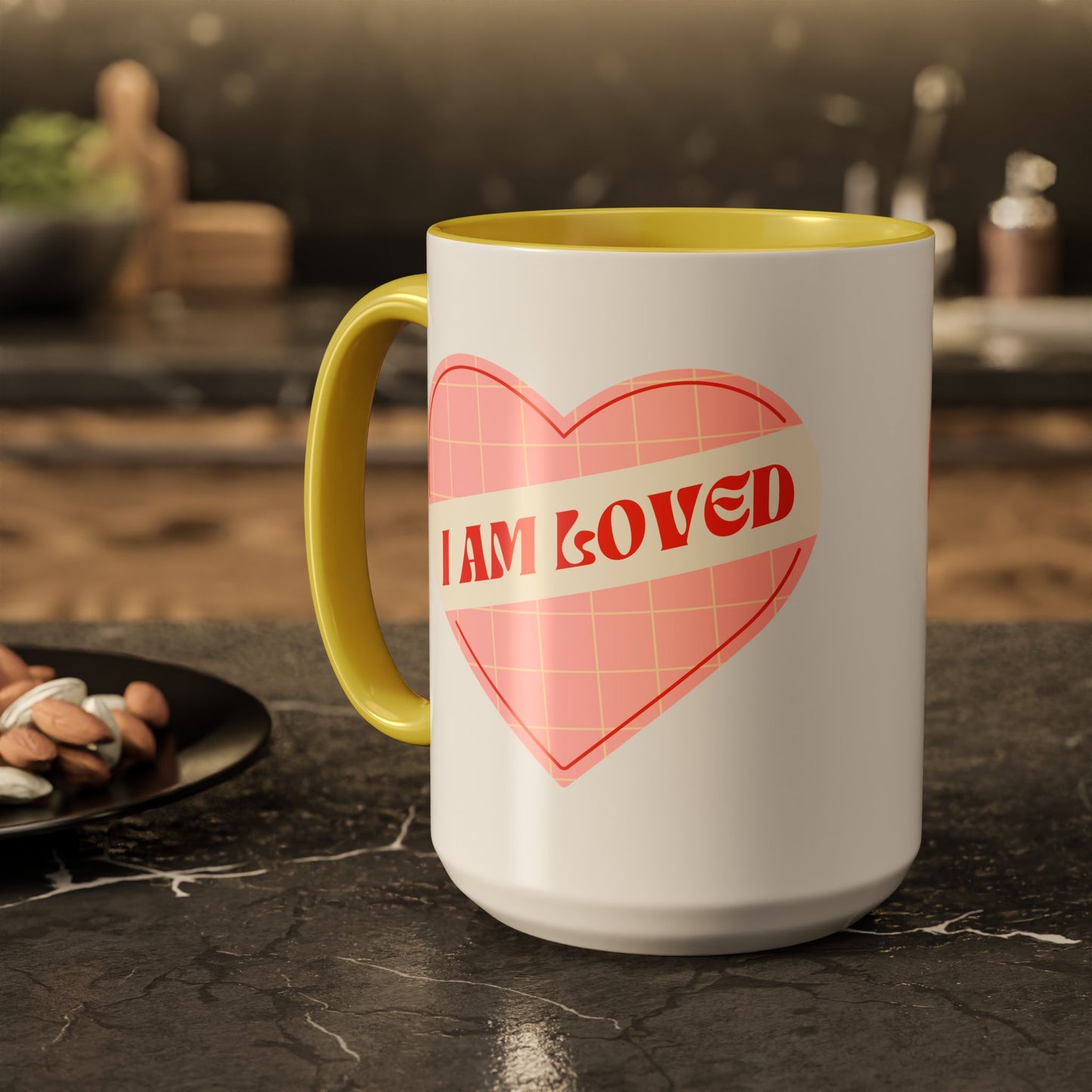 I Am Loved Heart – Accent Mug (11oz/15oz)