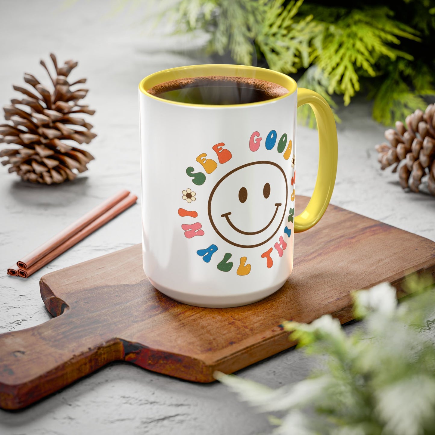 See Good In All Things – Accent Mug (11oz/15oz)