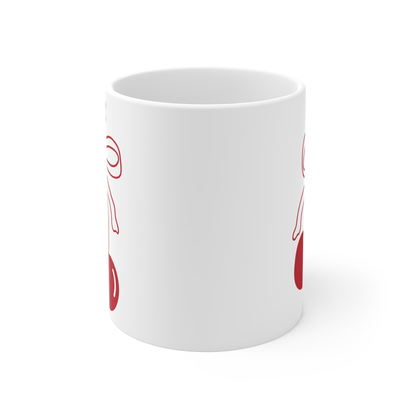 888 Angel Number Cherries Coffee Mug – Coquette Bow Kawaii | 11oz 15oz 20oz White Ceramic