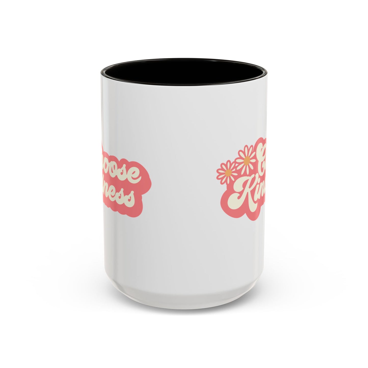 Choose Kindness Retro Accent Mug (11oz/15oz)
