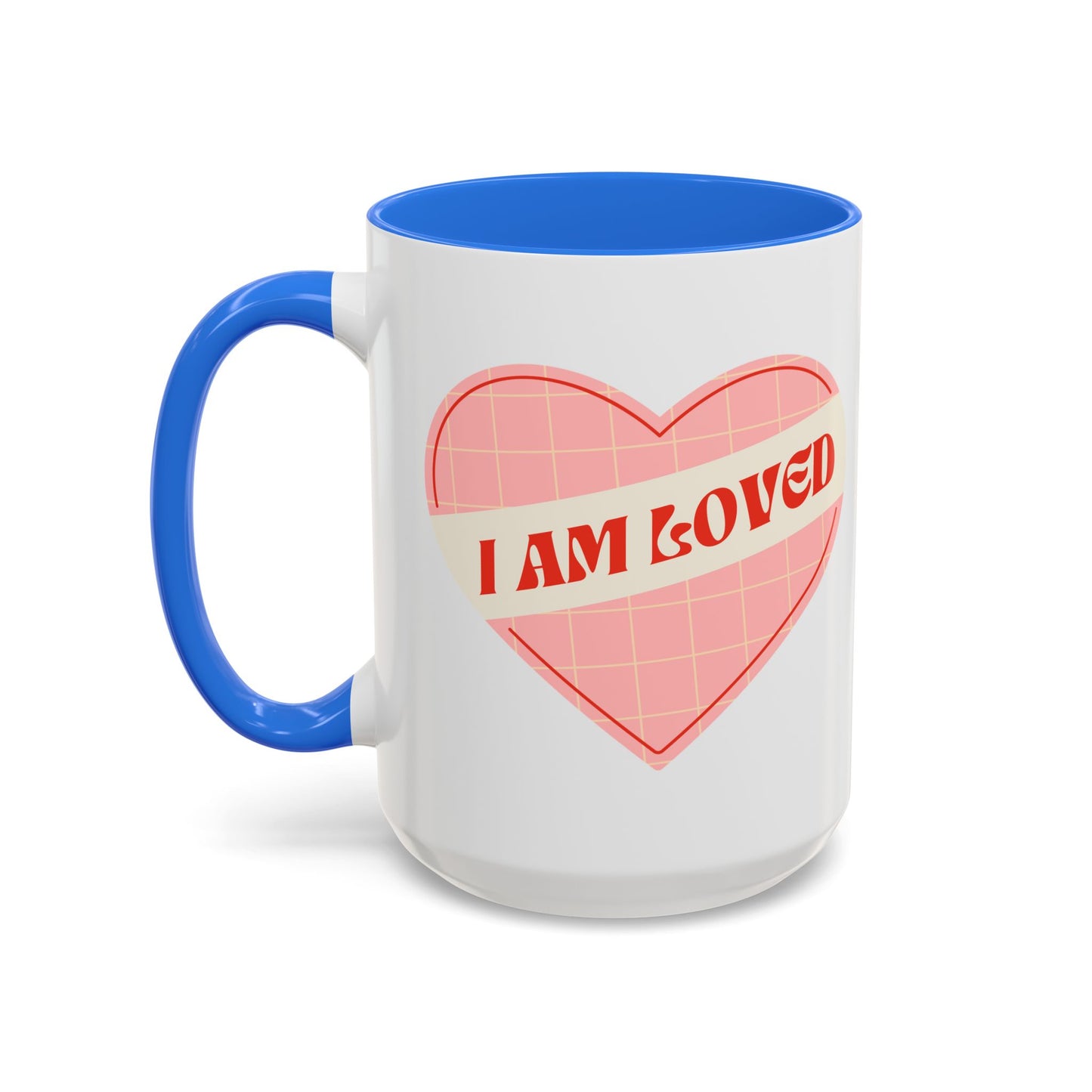 I Am Loved Heart – Accent Mug (11oz/15oz)