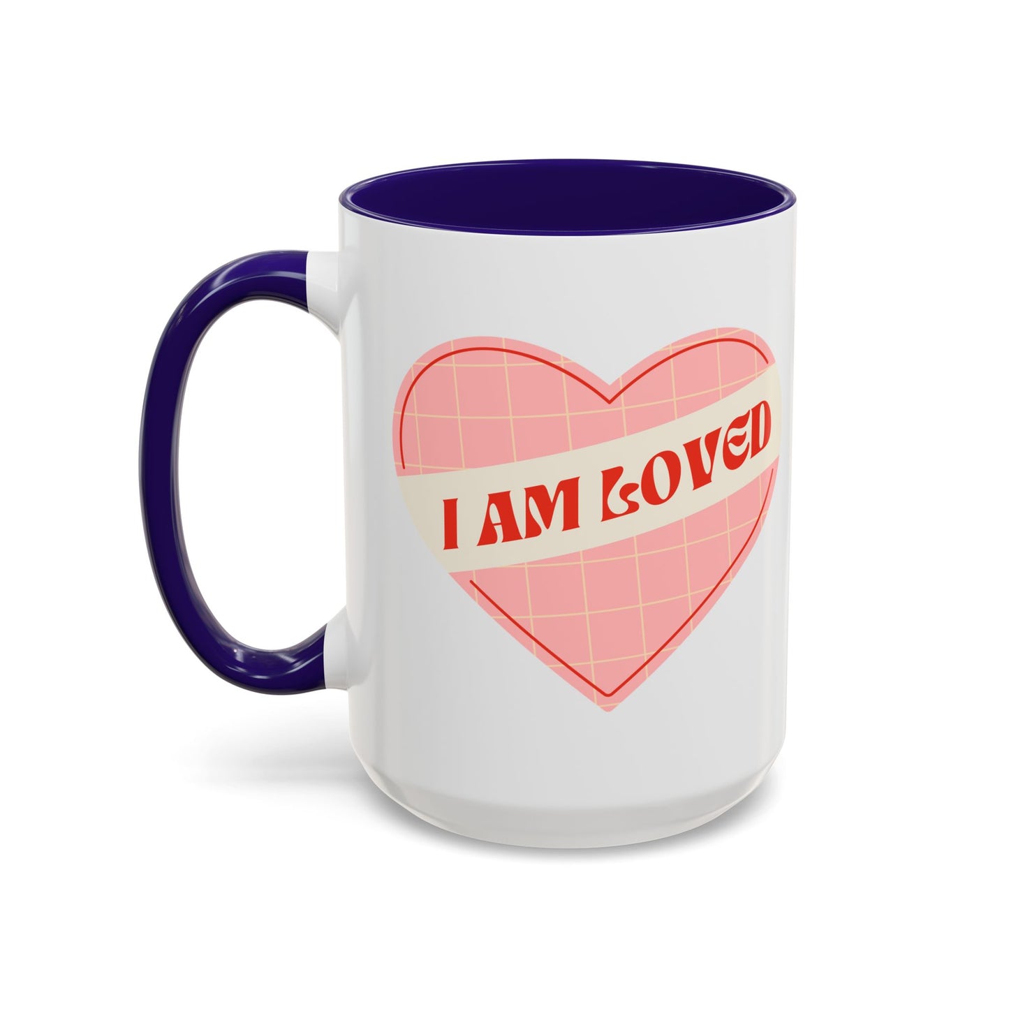 I Am Loved Heart – Accent Mug (11oz/15oz)