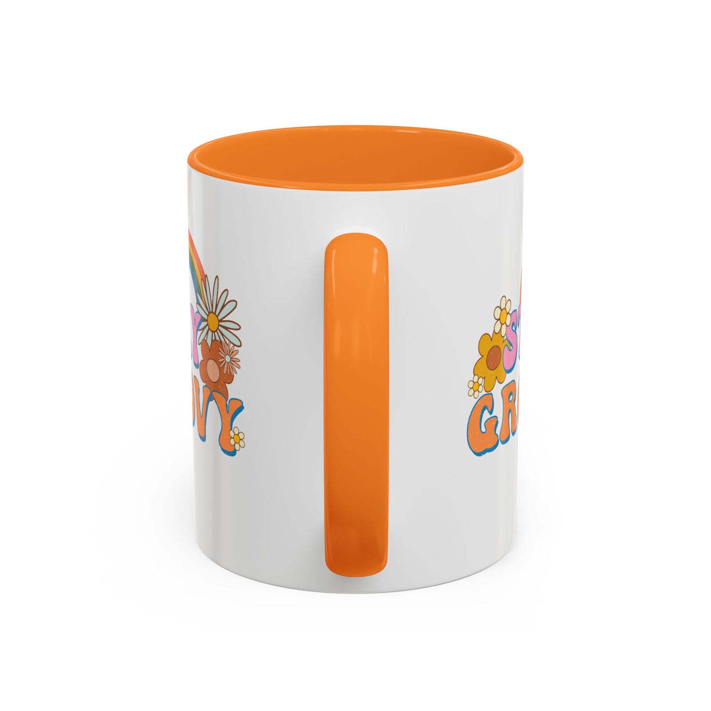 Stay Groovy Coffee Mug – Accent (11/15oz, 9 Colors)