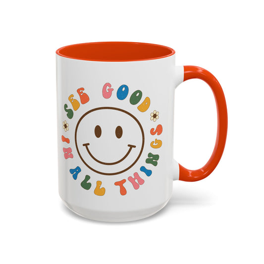 See Good In All Things – Accent Mug (11oz/15oz)