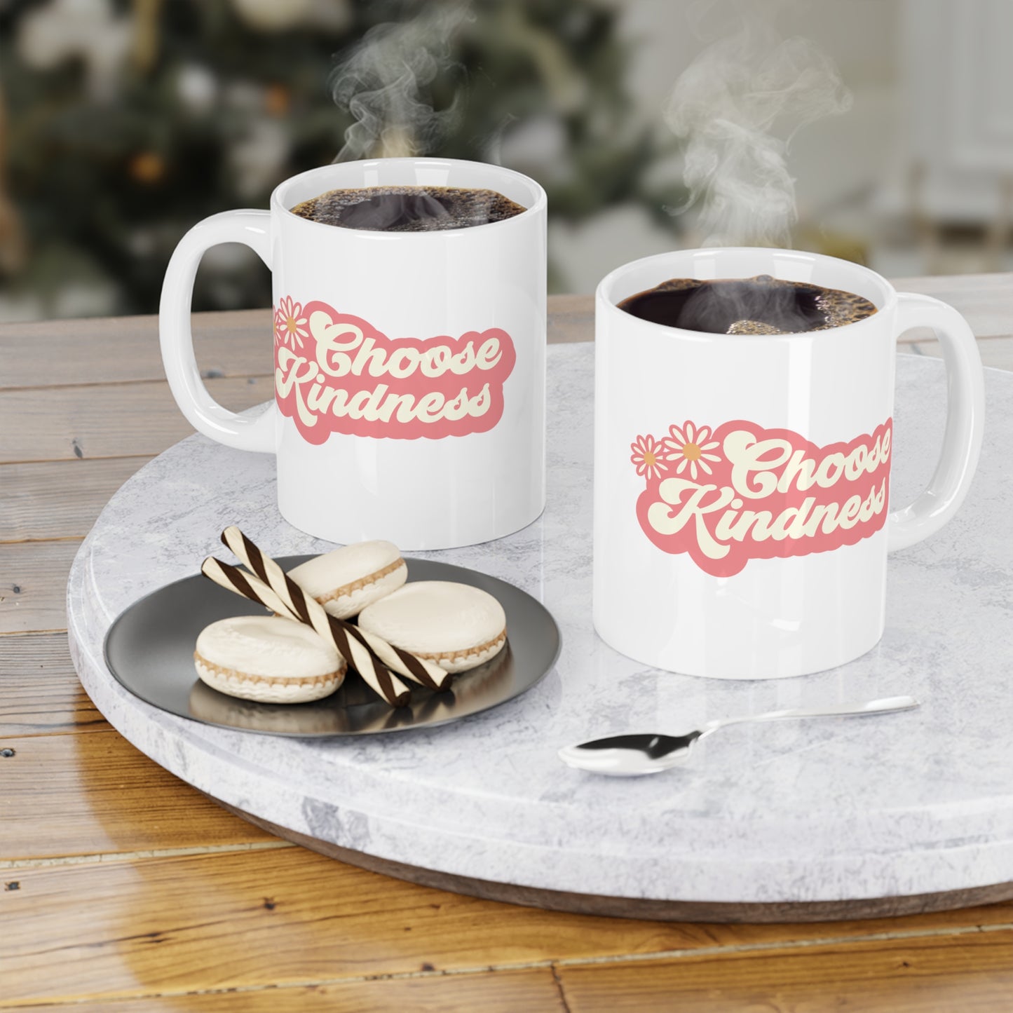 Choose Kindness Coffee Mug 20oz - Inspirational Ceramic Cup, Positivity & Kindness, Empathetic Gift, Compassion Themed, Daily Reminder
