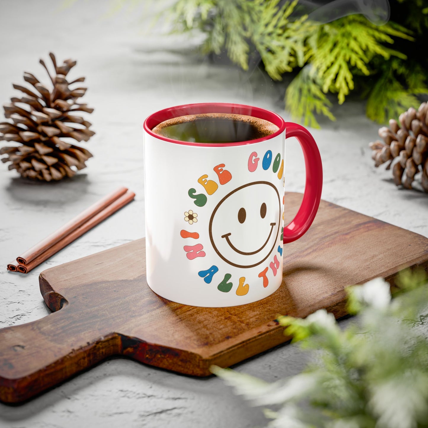 See Good In All Things – Accent Mug (11oz/15oz)