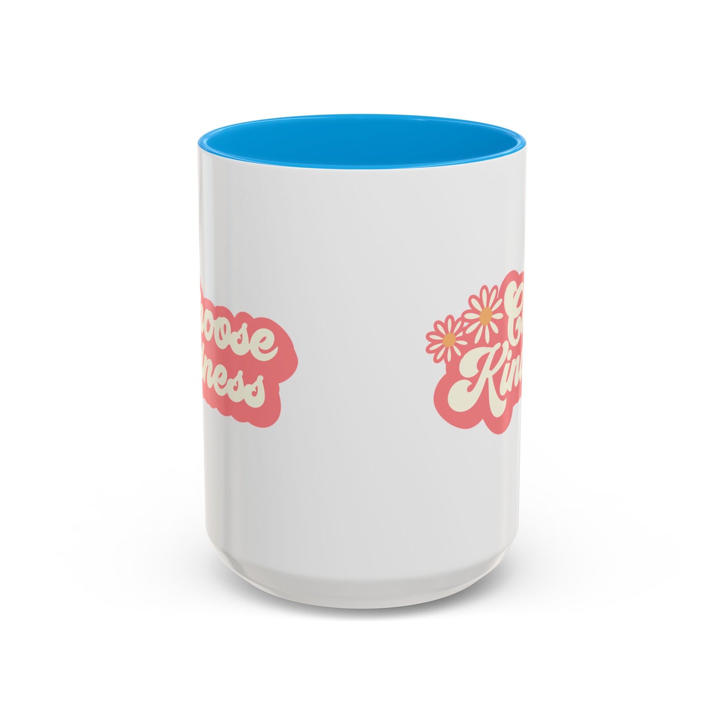 Choose Kindness Retro Accent Mug (11oz/15oz)