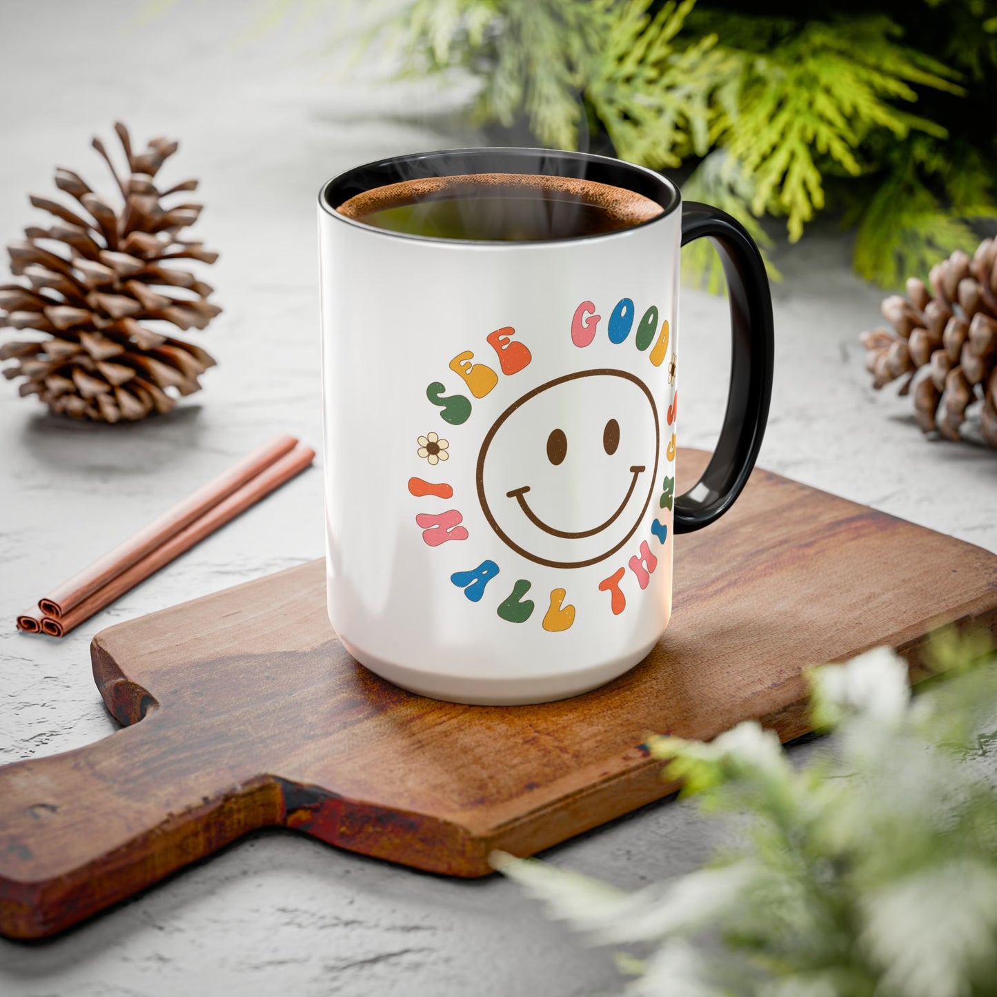 See Good In All Things – Accent Mug (11oz/15oz)