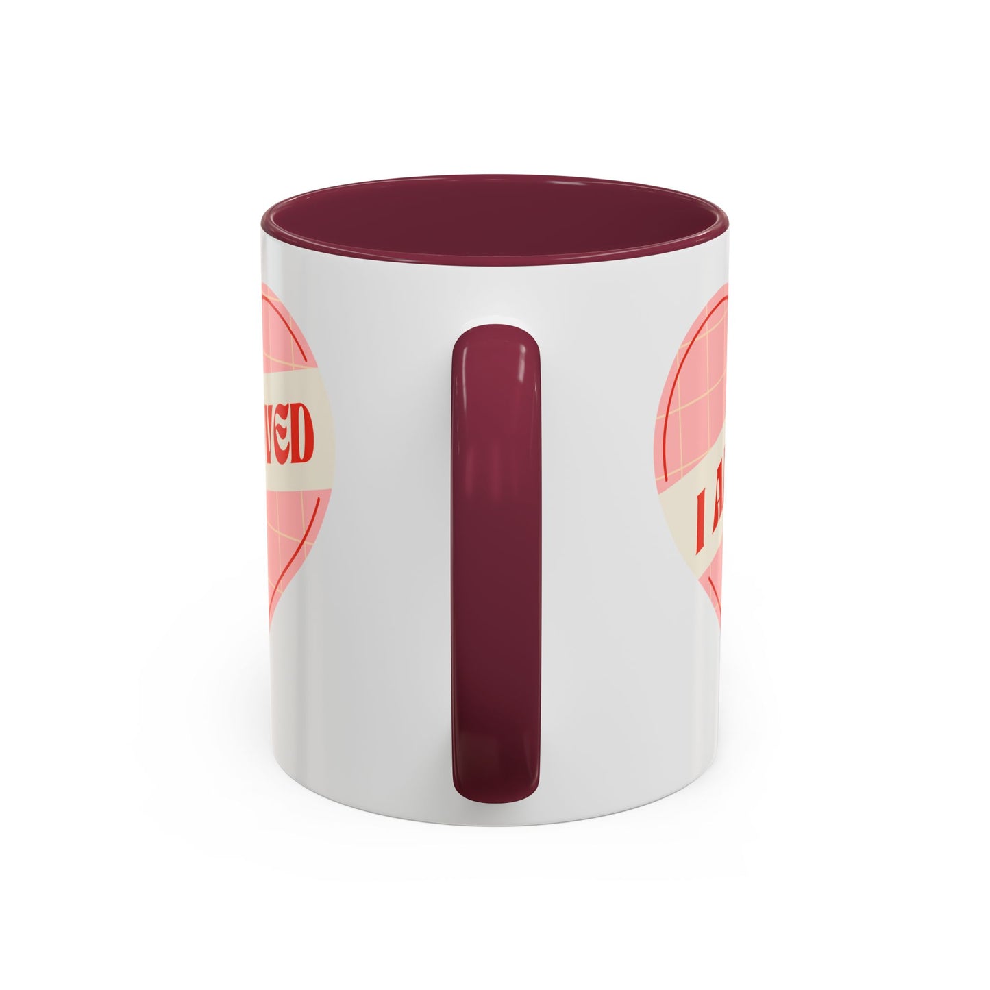 I Am Loved Heart – Accent Mug (11oz/15oz)
