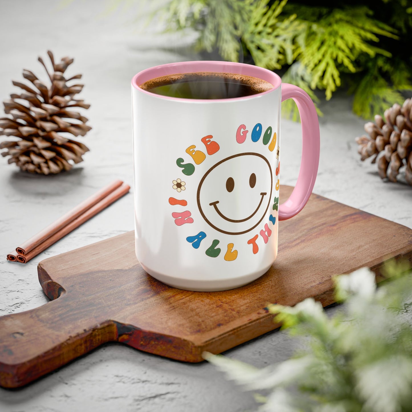 See Good In All Things – Accent Mug (11oz/15oz)