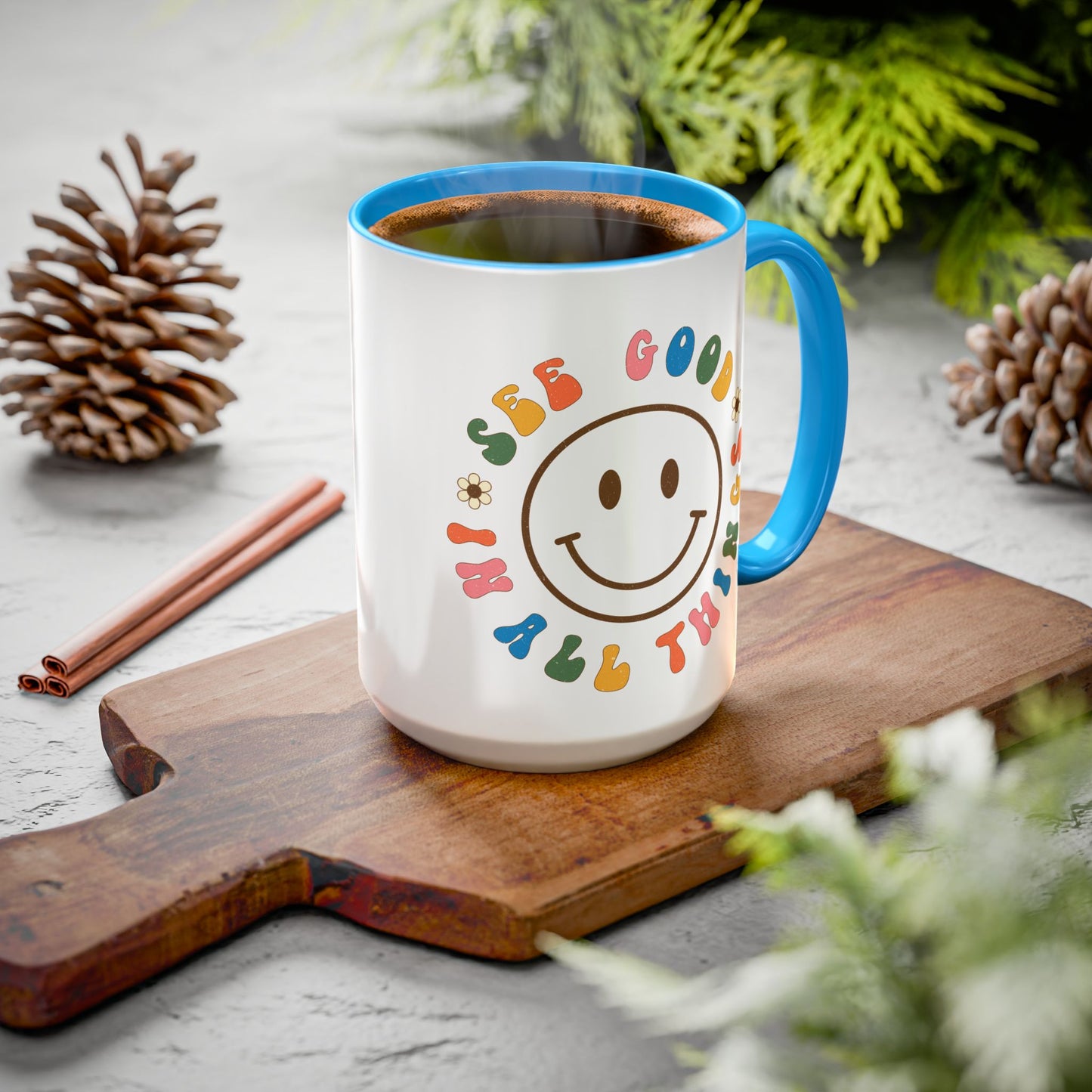 See Good In All Things – Accent Mug (11oz/15oz)