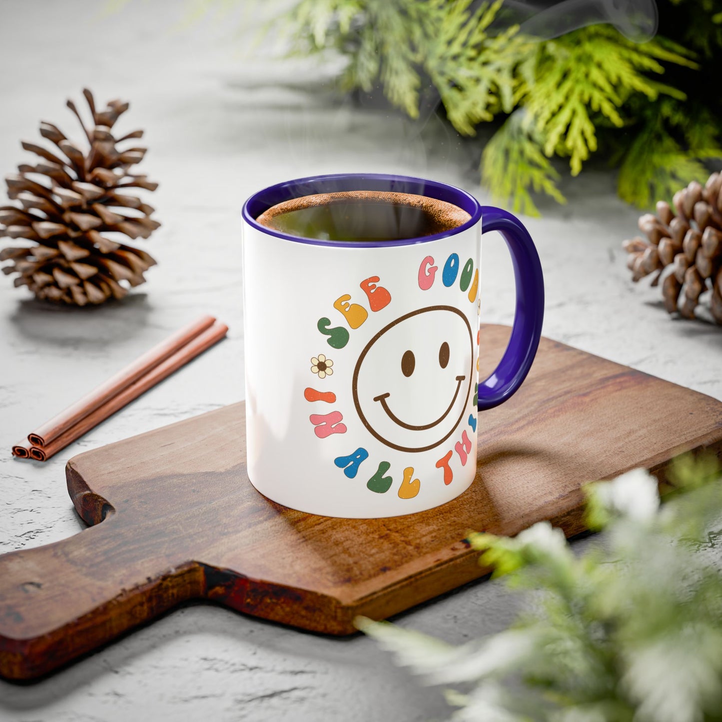 See Good In All Things – Accent Mug (11oz/15oz)