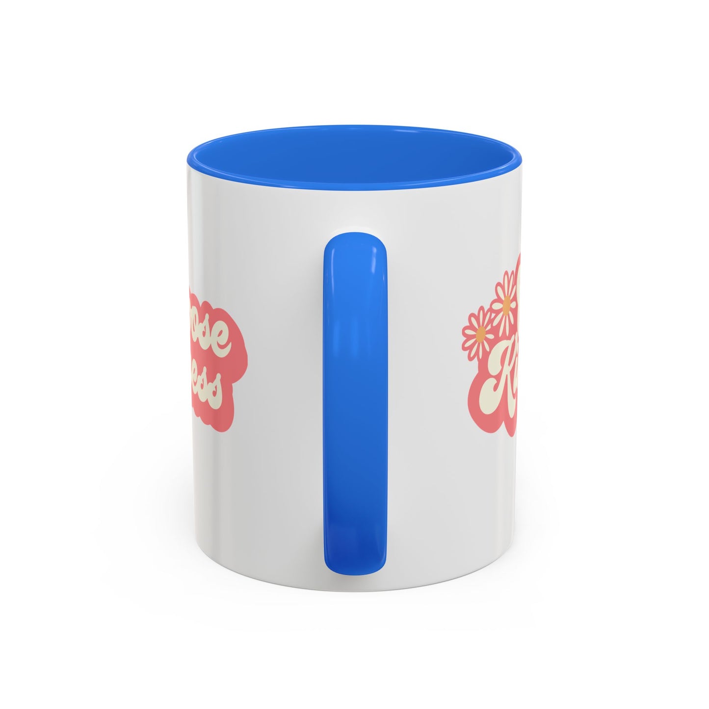 Choose Kindness Retro Accent Mug (11oz/15oz)