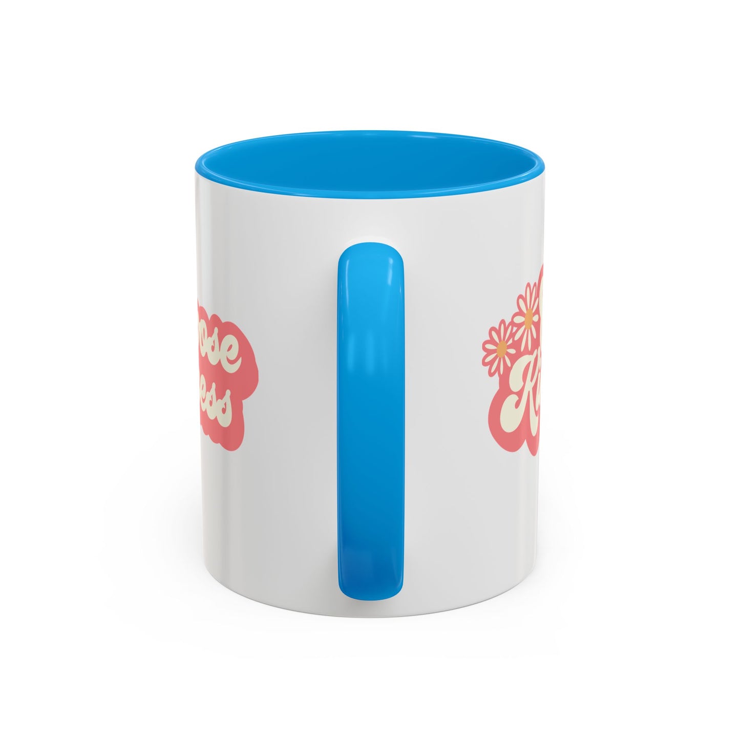Choose Kindness Retro Accent Mug (11oz/15oz)
