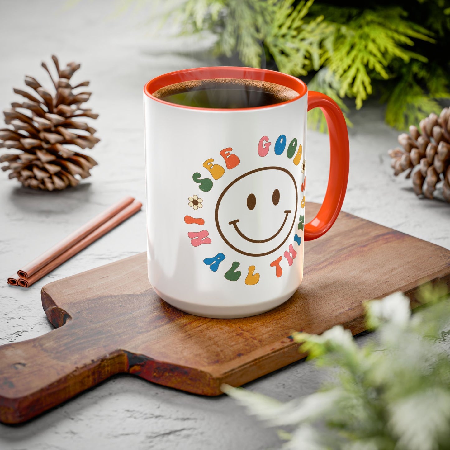 See Good In All Things – Accent Mug (11oz/15oz)