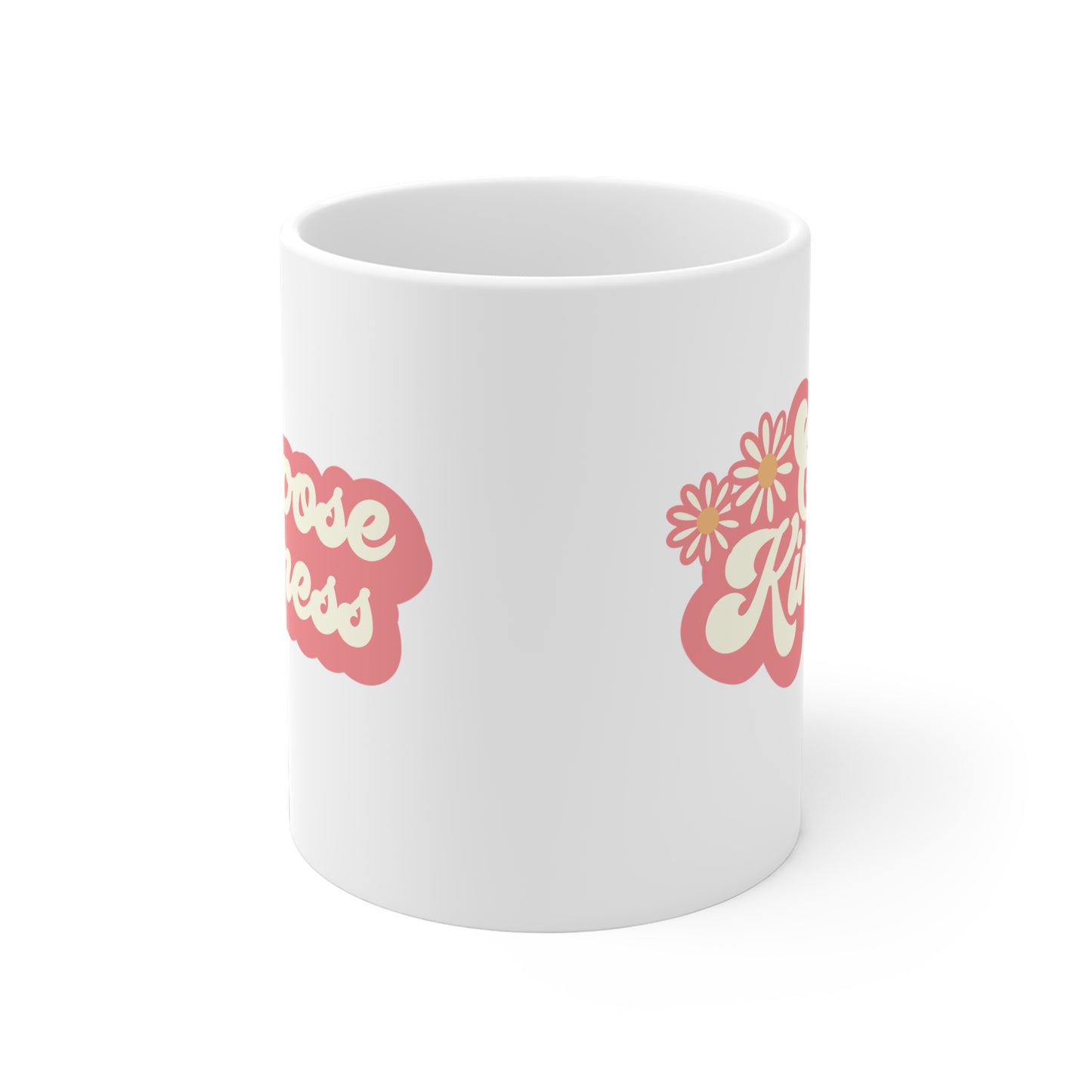Choose Kindness Coffee Mug 20oz - Inspirational Ceramic Cup, Positivity & Kindness, Empathetic Gift, Compassion Themed, Daily Reminder