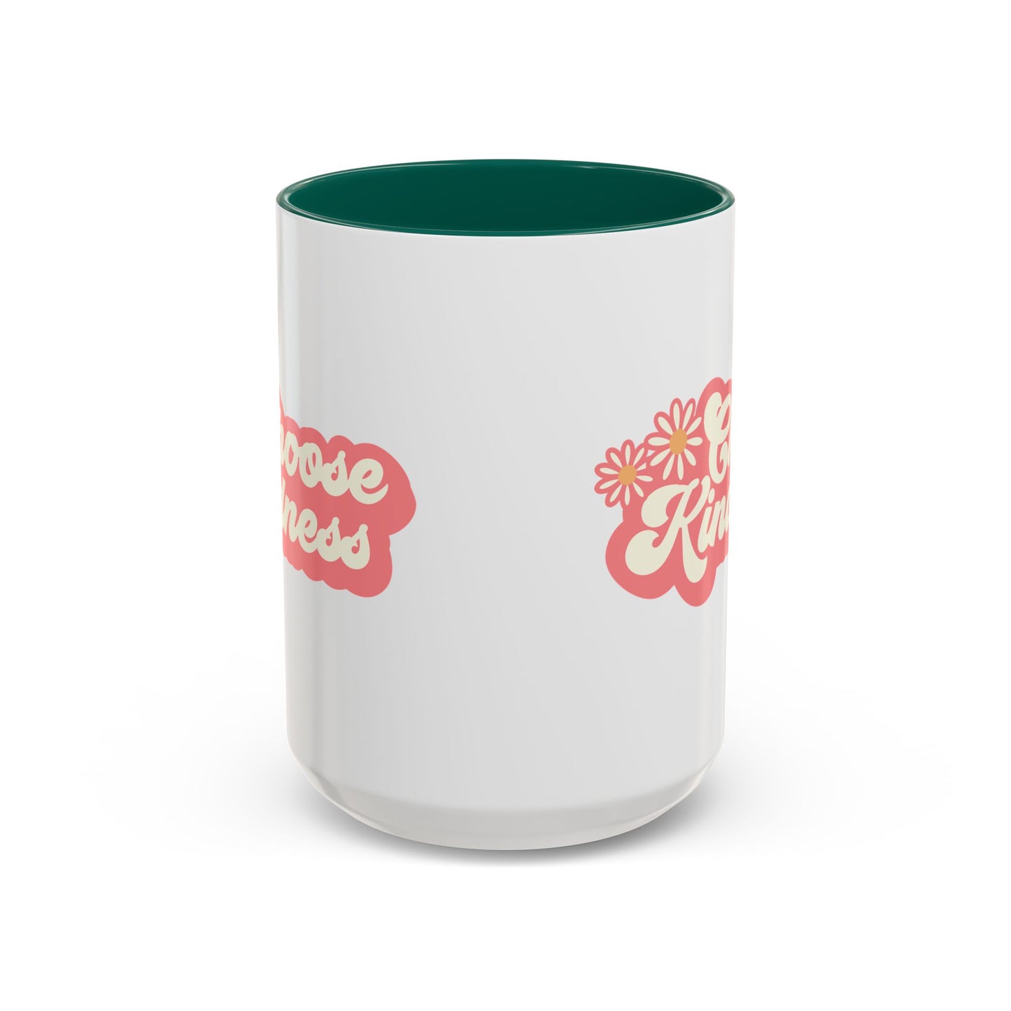 Choose Kindness Retro Accent Mug (11oz/15oz)