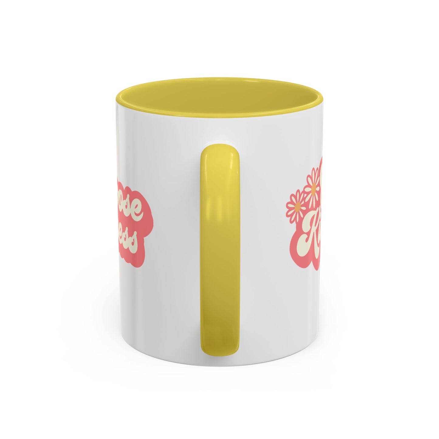 Choose Kindness Retro Accent Mug (11oz/15oz)