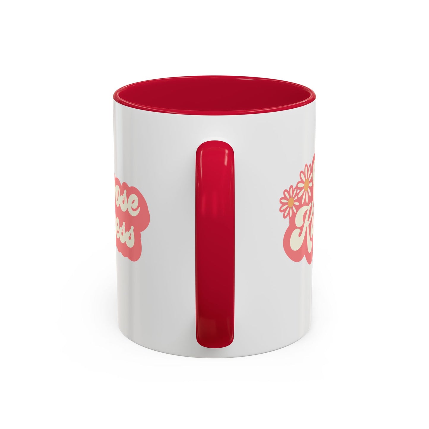 Choose Kindness Retro Accent Mug (11oz/15oz)