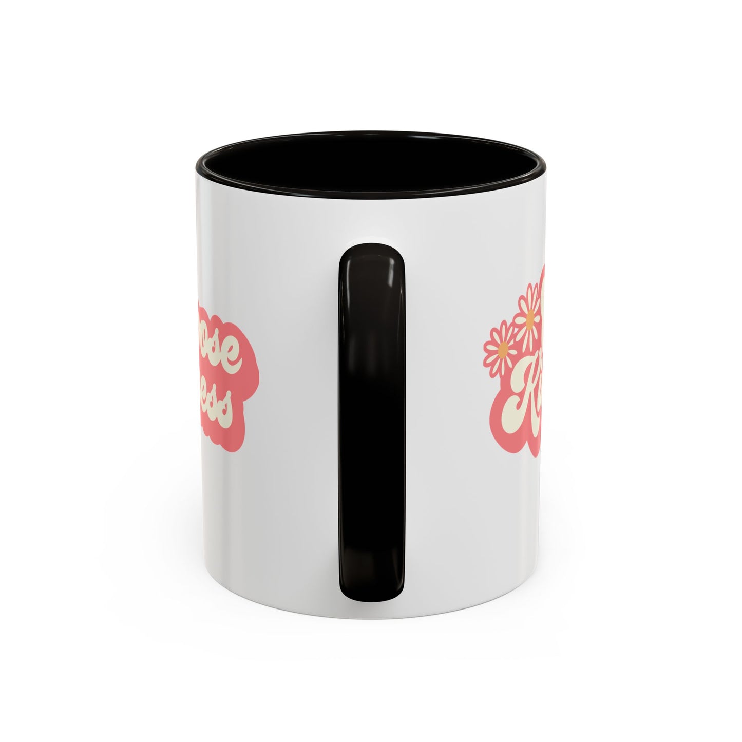 Choose Kindness Retro Accent Mug (11oz/15oz)