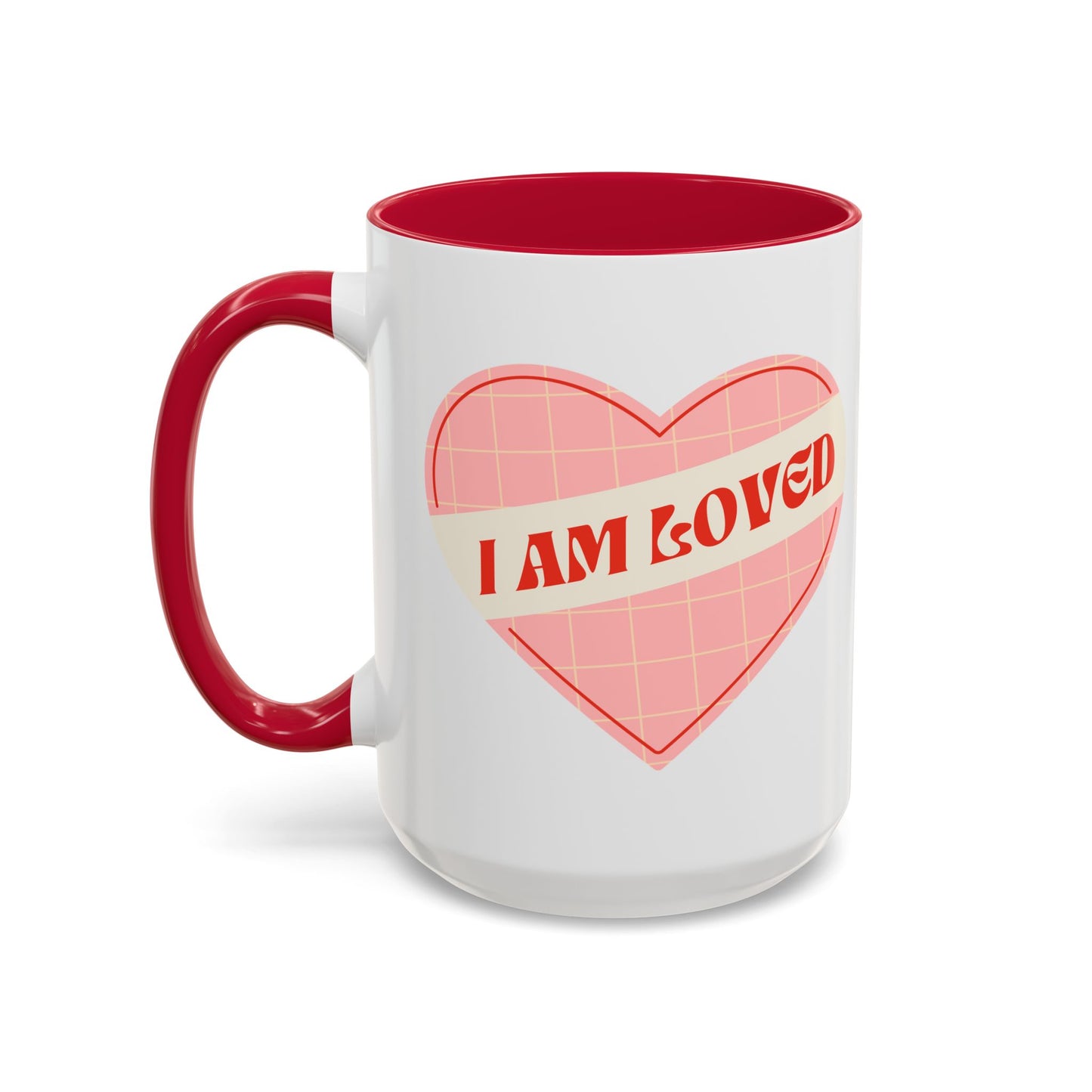 I Am Loved Heart – Accent Mug (11oz/15oz)