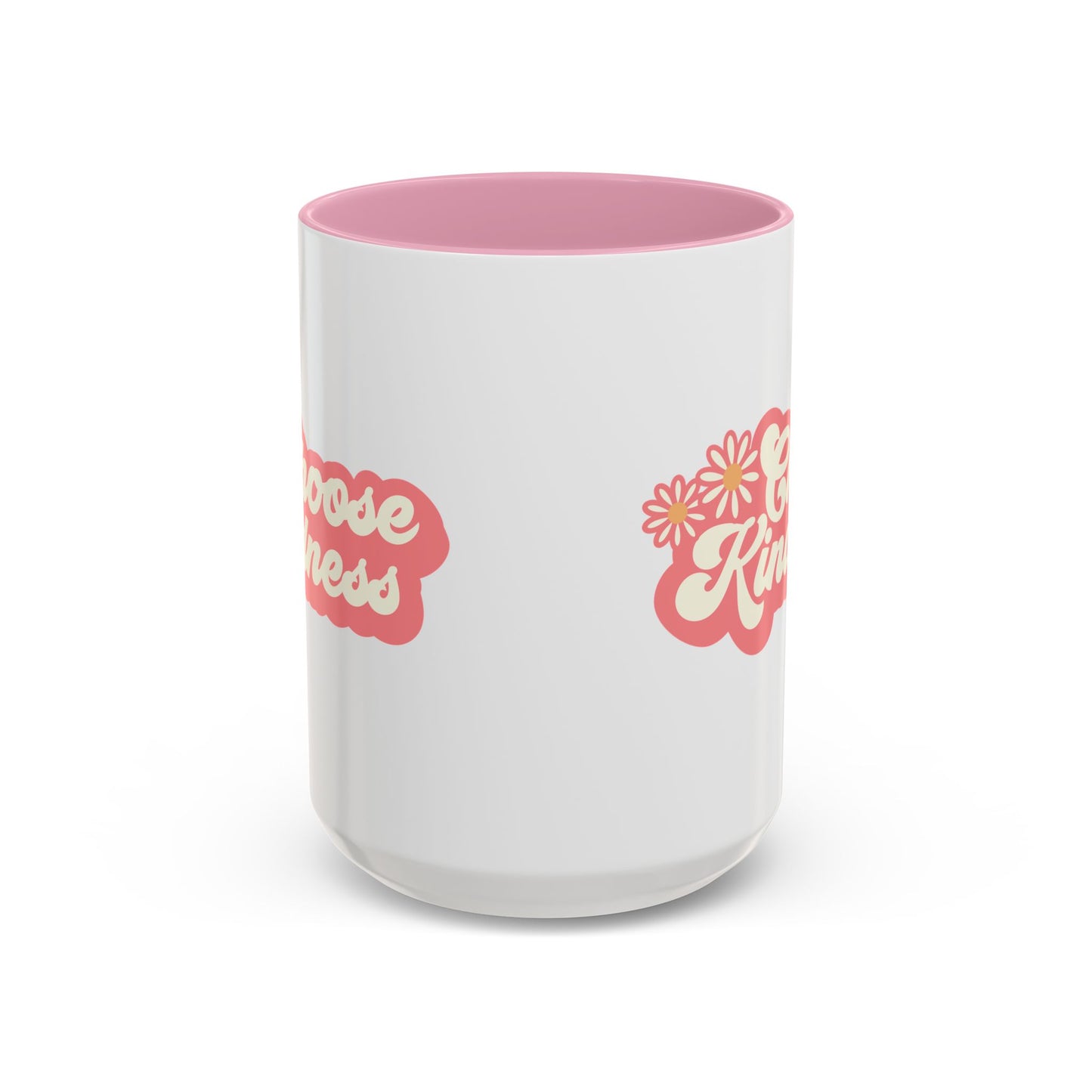 Choose Kindness Retro Accent Mug (11oz/15oz)