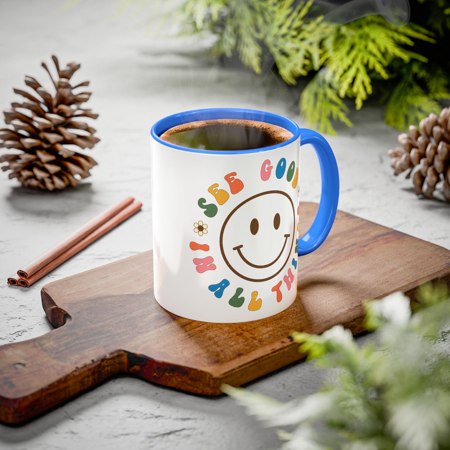 See Good In All Things – Accent Mug (11oz/15oz)