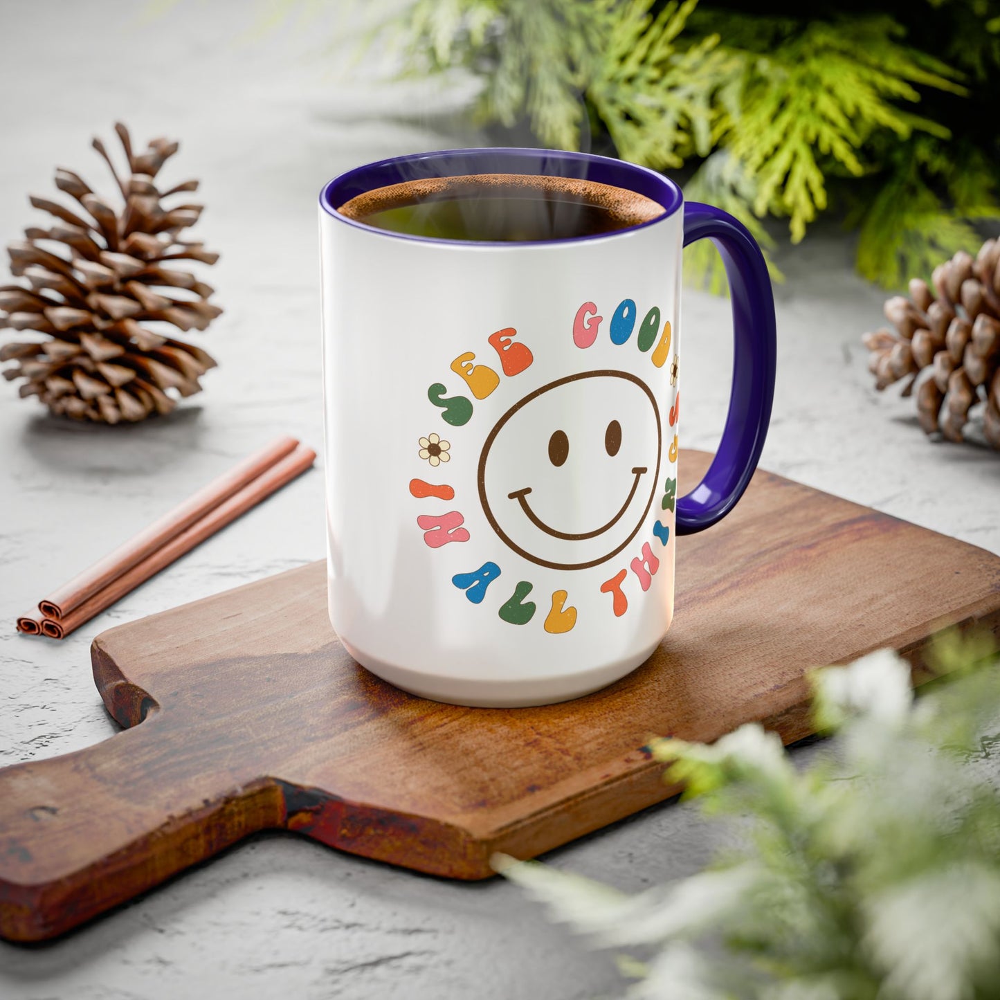 See Good In All Things – Accent Mug (11oz/15oz)