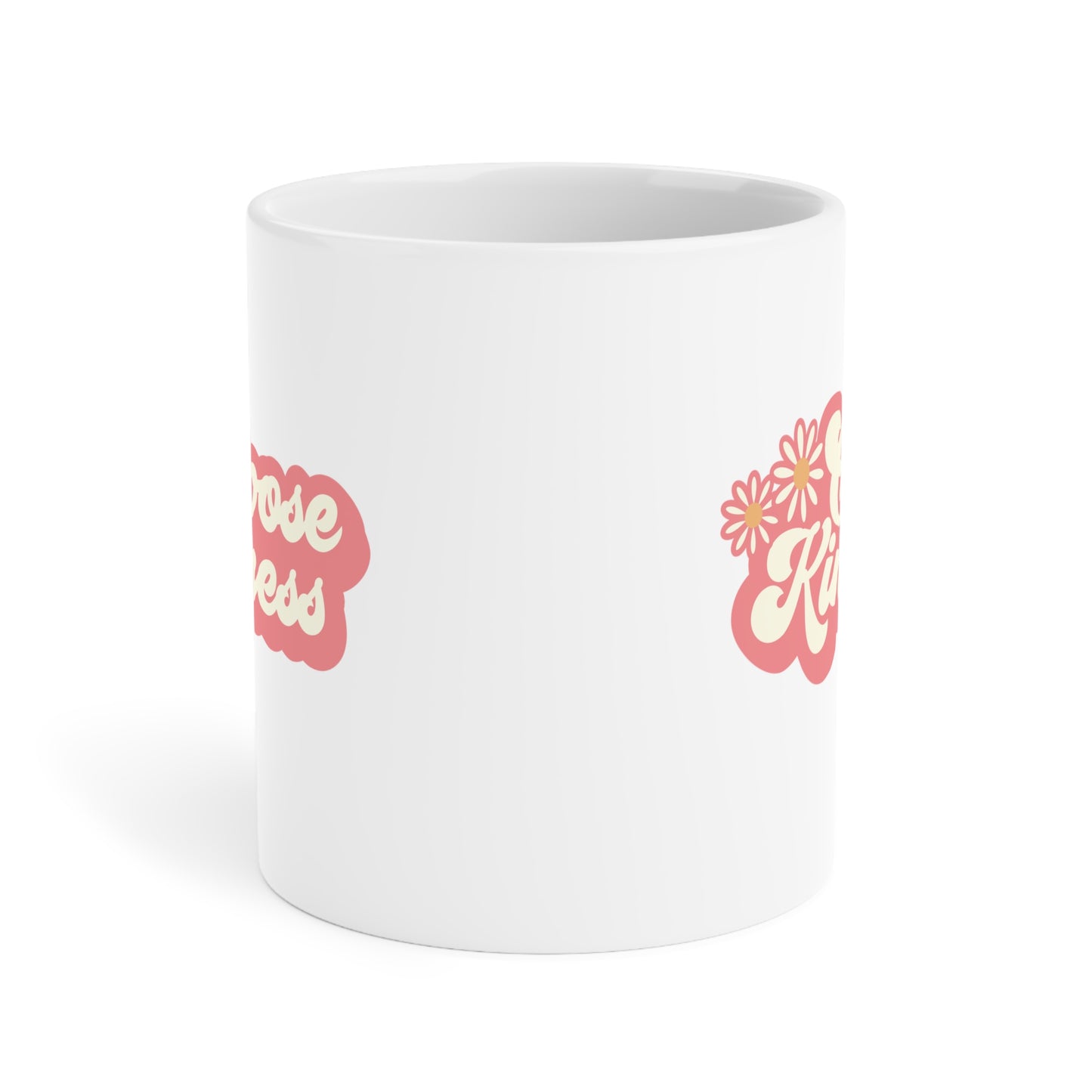 Choose Kindness Coffee Mug 20oz - Inspirational Ceramic Cup, Positivity & Kindness, Empathetic Gift, Compassion Themed, Daily Reminder
