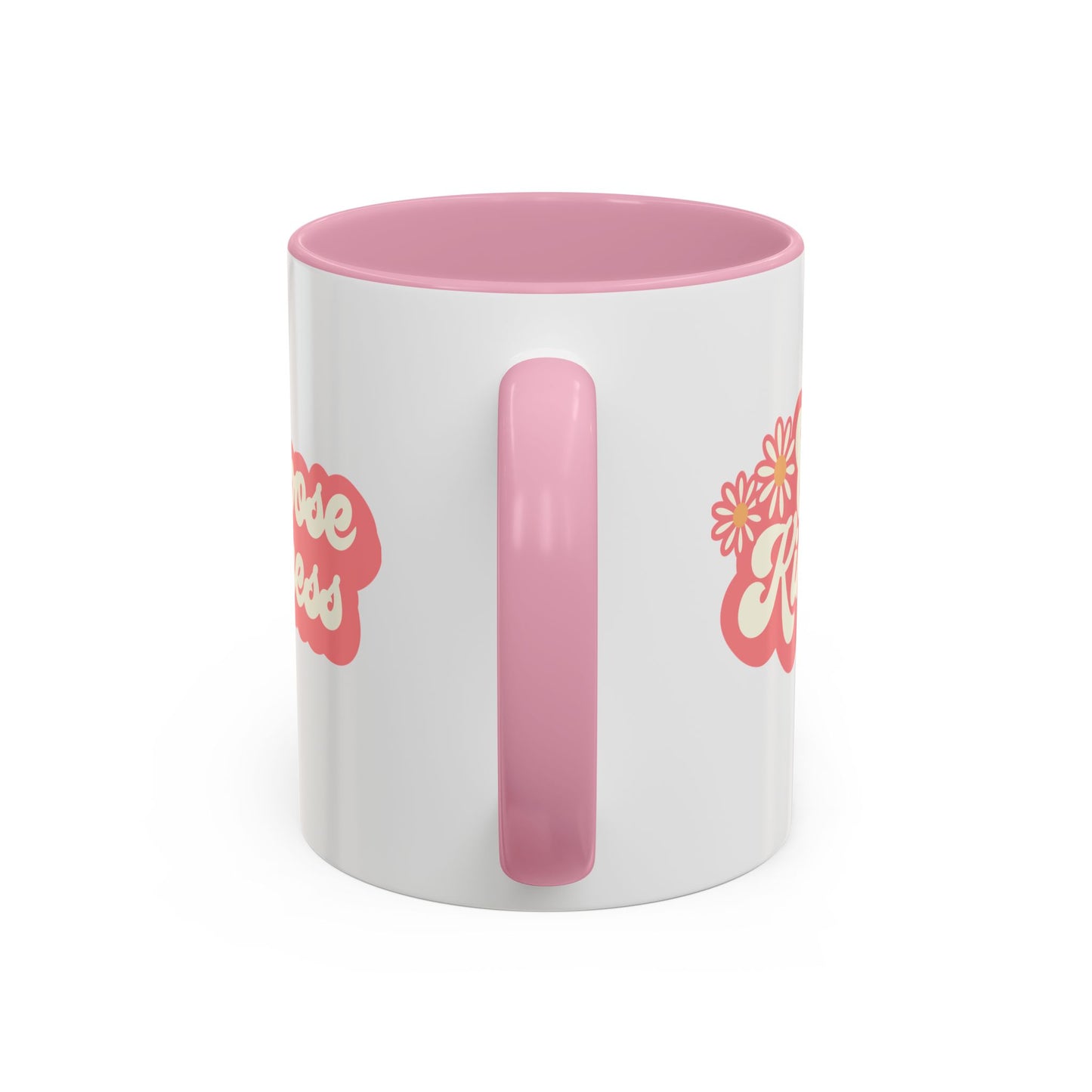 Choose Kindness Retro Accent Mug (11oz/15oz)