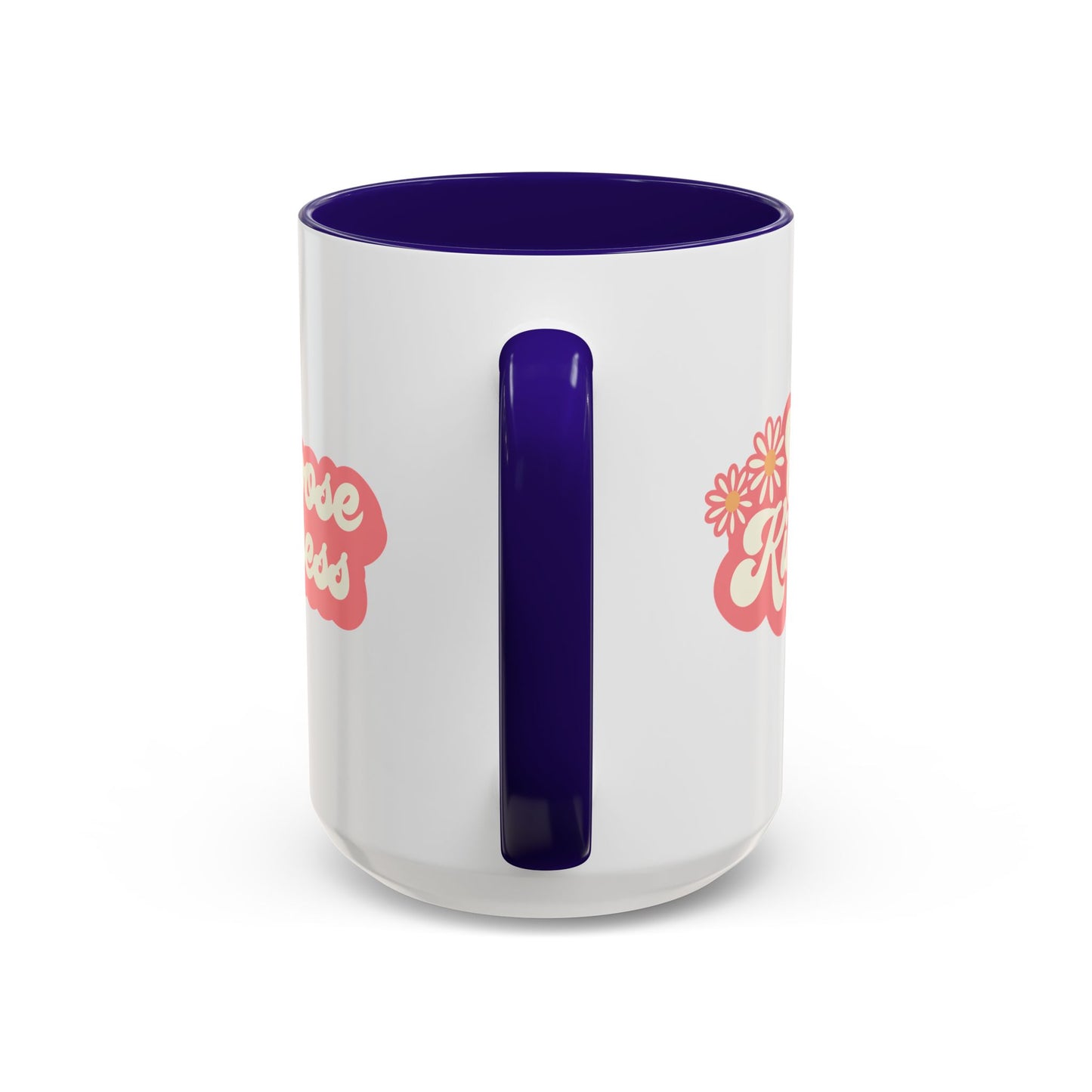 Choose Kindness Retro Accent Mug (11oz/15oz)