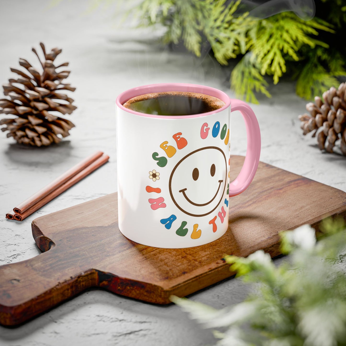 See Good In All Things – Accent Mug (11oz/15oz)